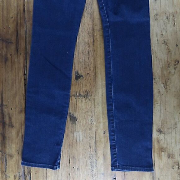 GAP 1969 RESOLUTION SLIM STRAIGHT DARK BLUE DENIM JEANS SIZE 25S - Picture 9 of 9
